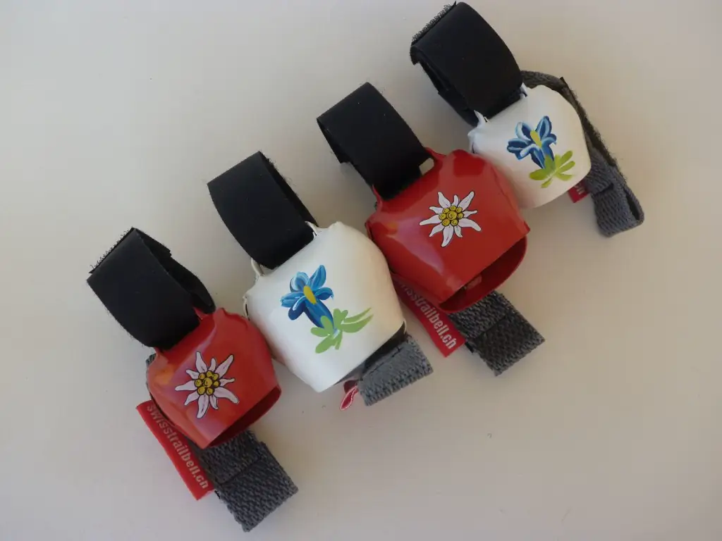 Velo-Glocken mit Edelweiss
